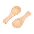 thumbnail image 4 of Manejar Corto 100 Paquetes Cucharas Pequeñas Madera, para Pequeños Frascos de Mermelada ,Condimentos,Condimentos,Azúcar,Miel,Café, Té,Mostaza,Helado,Leche En Polvo, 4 of 5