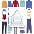 thumbnail image 5 of Zshan Foldable Clothes Drying Rack Hanging Clothes Dryer Tiers Foldable Mesh Net Drying Rack Folding Drying Rack Hanging Clothes Basket for Sweater, Delicate and Swimsuit, 5 of 5