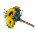 thumbnail image 3 of Sunflower Bridal Bouquet Artificial Wedding Bride, 3 of 8