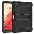 thumbnail image 3 of Case for iPad Pro 13" 2024 M4 7th Generation, Heavy Duty Shockproof Rugged Case with Pencil Holder & Built-in Stand for iPad Pro 13 Inch 2024 Protective Cover for Kids Girls Boys, Black, 3 of 8