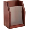 thumbnail image 1 of Wooden Mallet Countertop Brochure Display, Mahogany, 1 of 3