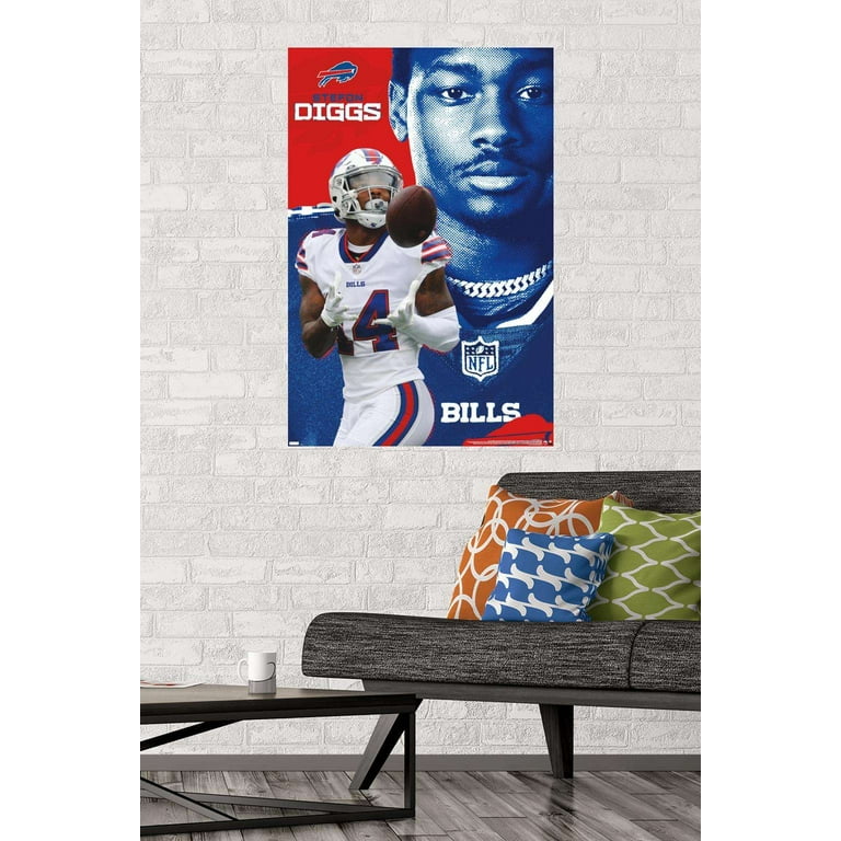 NFL Buffalo Bills - Stefon Diggs 20 Wall Poster, 22.375 x 34 