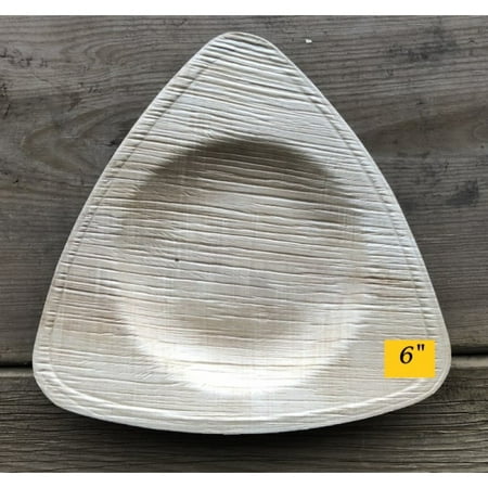 disposable bowls biodegradable compostable triangle plate pack usable mart tableware eco bio leaf friendly elegant natural re