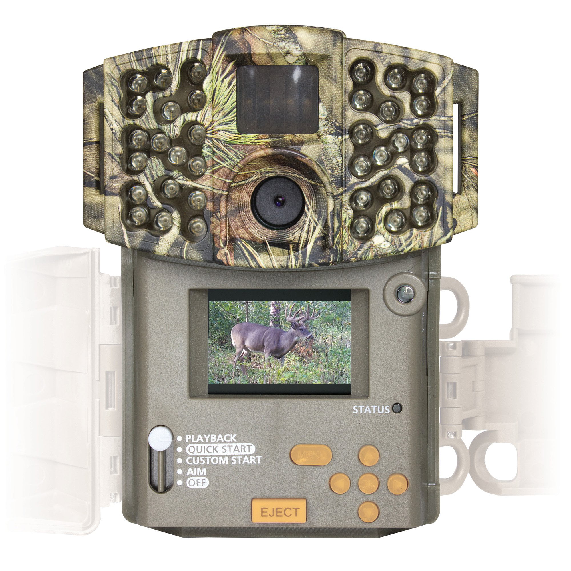 Moultrie No Glow Invisible 20mp Mini 999i IR Game Camera W/ Security Case for sale online 