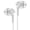 White, variant on Lifetechs Wired Earphone with Mic-phone Stereo Surround Heavy Bass Stable Signal Universal Music Game Call Function 3.5mm Jack Wire Control Headset In-ear Sport Earphones for Mobile Phone