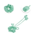 thumbnail image 3 of Unique Bargains 1 Pc Elegant Tulip Pendant Hair Scrunchies Hair Ties Lake Green, 3 of 5
