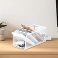 thumbnail image 7 of Lksixu Metal Mesh Desk Organizer, 5-Layer Pencil Container Stationery Holder, Small Desktop Pen Storage Rack, Multi-Purpose Makeup Brushes Storage Box for Home Office, 7 of 7