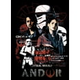 thumbnail image 2 of Men's Star Wars: Andor Rebels vs Stormtroopers  Graphic Tee Black X Large, 2 of 5