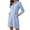 Multicolor, variant on Mlkoz Fall Dresses for Women Casual Striped Collared Shirt Dress Long Sleeve With Pockets Fitted Waist Daily Wear