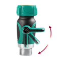 thumbnail image 6 of FashionCha Garden Hose Connector Flow Control Lightweight Spray Nozzles with Ball Valve for, 6 of 9