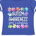 thumbnail image 4 of Inktastic Autism Awareness Support and Understanding Puzzle Pieces Boys or Girls Toddler T-Shirt, 4 of 5
