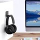 thumbnail image 4 of Soporte para auriculares montado en la pared Disfrute premium negro, 4 of 12