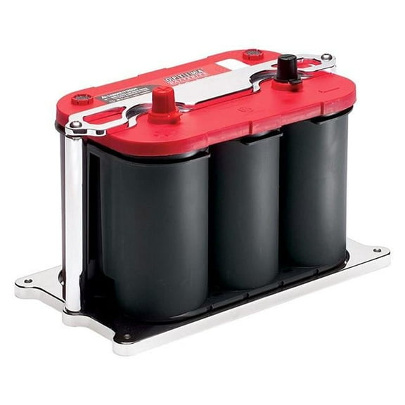 248915 Polished Optima Battery Mount