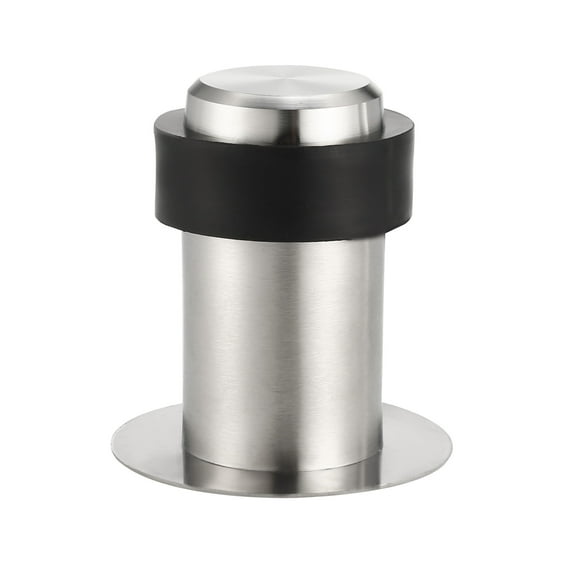 40x46mm Door Stopper Stainless Steel Brushed Silver Tone