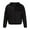 Black, variant on WREESH Mens Color Block Fleece Jacket Casual Slim Zip Up Jackets Warm Winter Coats Comfy Outdoor Sunscreen Jacket Black