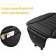 thumbnail image 3 of Cojín para asiento de automóvil con ajuste universal para aliviar el dolor, espuma viscoelástica antideslizante con tela transpirable, soporte para coxis no tóxico y fácil de limpiar para automóvil,, 3 of 5