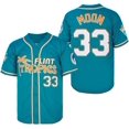 thumbnail image 1 of Maillot de Sport de Baseball Movie Baseball #33 Moon Flint Tropics pour Hommes Femmes Unisexe, 1 of 4