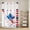 Red, White, Blue, variant on Patriotic USA Flag No Hook Shower Curtain with Snap in Liner, Waterproof Fabric Shower Curtains, Memorial Blue Red Freedom Lines Shower Curtain Set Top See Through for Bathroom 72"x78"