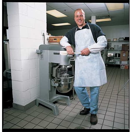 Cellucap Apron - CELLUCAP 105GRA Disposable Bib Apron,White,XL,PK100