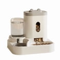thumbnail image 1 of Mangeoire et Arroseur Intelligent Gris avec Capacité Alimentaire de 2300ML & Réservoir d'Eau de 1000ML - Système de Purification Automatique de l'Eau, Conception Anti-Obstruction pour Aliments Secs/gelés, Acier Inoxydable Détachable, 1 of 5
