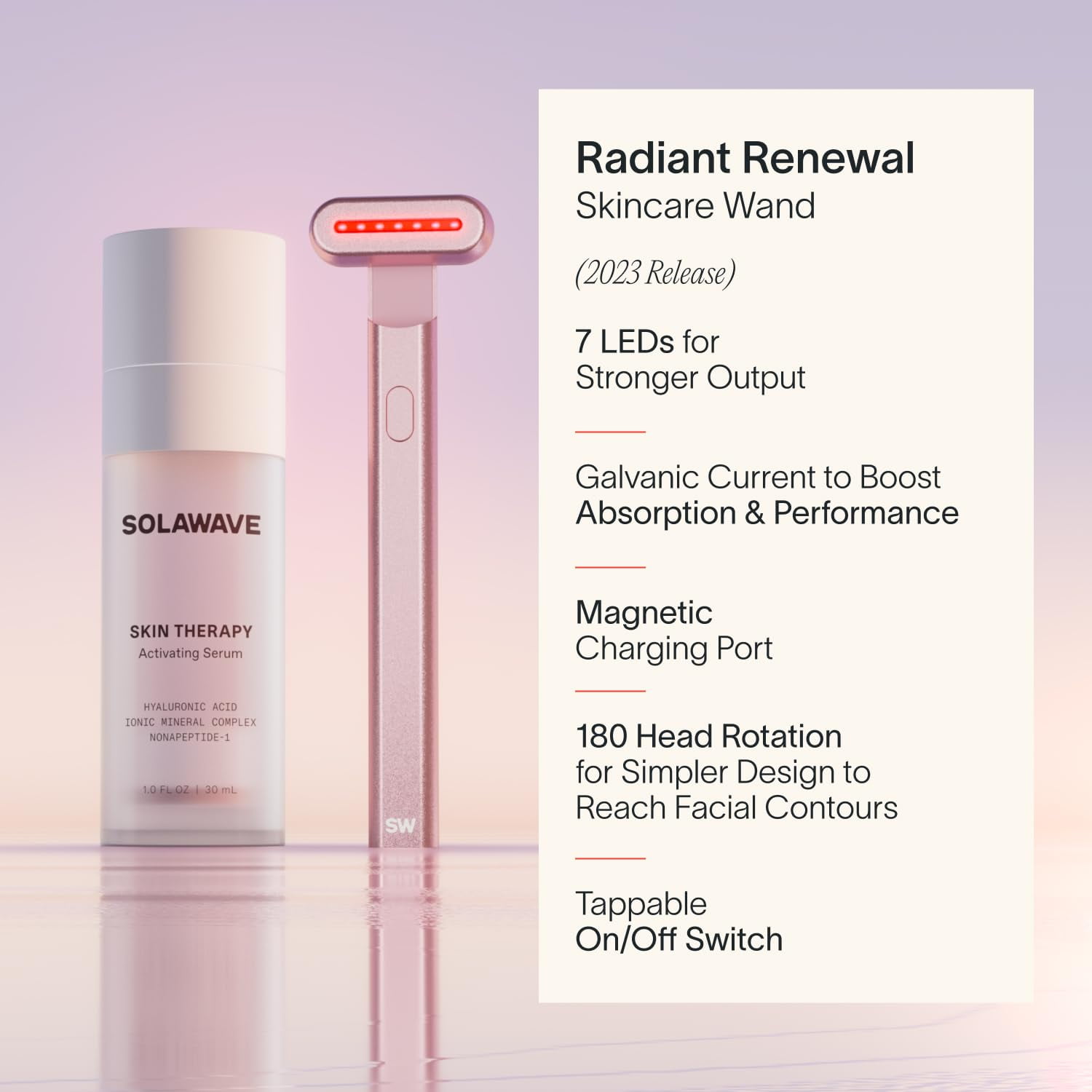 ボディ・フェイスケア Solawave 4-in-1 skincare wand Amazon.com: Solawave 4-in-1 Red Light Therapy Wand for Face & Neck