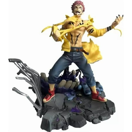 Sukuna Figure Wingding Ryomen Sukuna Anime Figures 27cm/10.6inch PVC Characters Souvenirs for Anime Fans Gifts