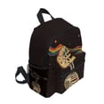 thumbnail image 2 of FORMRS School Backpack with Front Zippered Pocket 12" Student Travel Daypack, Skeleton Stripes, 2 of 6