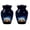 Keepsake Pack of 2, variant on Magical Palace Urn, Urn for Ashes Adult Male, Small Cremation Urns for Ashes, Mini Urns for Human Ashes, Cremation Urns for Ashes, Urn for Burial in ground(Size - 3inch, 2 Pcs)