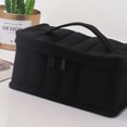 thumbnail image 4 of Bewildely Bolsa de almacenamiento Bolsas convenientes Aceite esencial Portátil Multifuncional Organizador de gran capacidad Esmalte de uñas Almacenamiento y organización del hogar Negro, 4 of 6