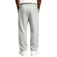 thumbnail image 7 of Mens Casual Cargo Pants with Multi Pockets Workout Joggers Stretch Sweatpants Hiking Drawstring Pants, 7 of 7