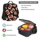 thumbnail image 5 of Disketp Brown Football On Black Mochila Estampada de Gran Capacidad con Lonchera y Estuche, Set de 3 Piezas para Estudiantes, 5 of 7
