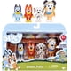 thumbnail image 1 of Figura de Bingo Bluey de 4 a 12 piezas para niños, juguete de la familia, Bandit Chilli, figura de acción de PVC de dibujos animados, modelo coleccionable, regalo de cumpleaños y Navidad, 1 of 4