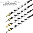 thumbnail image 4 of Cycle Brake Hose, Nylon Hydraulic Disc Brake Hose Kit Heat Resistant Connection Insert Kit for Mineral DOT Oil, 4 of 7