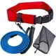 thumbnail image 1 of UCEDER Swim Tether Cinturón estacionario de resistencia a la natación Cinturón de entrenamiento Bungee de natación Arnés de cinturón de entrenador de natación para piscina Ideal para entrenamiento de, 1 of 1