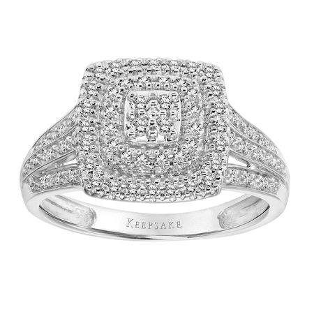Keepsake Limited Edition 2017 1/3 Carat T.W. Certified Diamond 10kt White Gold Ring