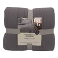 thumbnail image 1 of Edrecolcha Better Homes & Gardens 1 Pieza Tamaño King Diseño Liso Gris, 1 of 4
