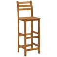 thumbnail image 3 of vidaXL Bar Stool Bar Seat Counter Height Stool for Kitchen Pub Solid Wood, 3 of 16