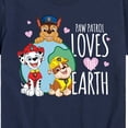 thumbnail image 3 of Paw Patrol - Loves Earth - Toddler And Youth Short Sleeve Graphic T-Shirt, 3 of 6