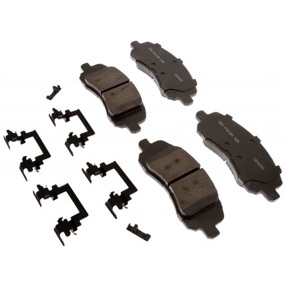 ACDelco 19428049 Front Disc Brake Pad Set for Dodge Caliber SXT; Rear Drum