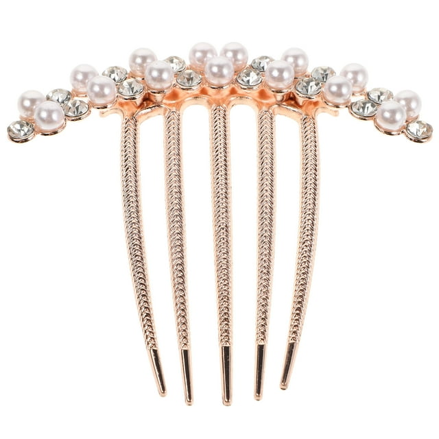 Peinetas de perlas para el pelo, horquillas laterales para recogidos, accesorios decorativos para bodas y fiestas