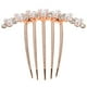 thumbnail image 1 of Peinetas de perlas para el pelo, horquillas laterales para recogidos, accesorios decorativos para bodas y fiestas, 1 of 7