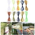 thumbnail image 4 of 10 Bundles 500Strands Silicone Jig Skirts Set DIY Fishing Jig Legs Lures, Fly Tying Materials Fishing Jig Baits Skirts, 4 of 7