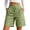 C-Light Green145, variant on DHFJKG Linen Shorts For Women Lightweight High Waisted Relaxed Fit Wide Leg Casual Drawstring Summer Shorts
