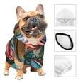 thumbnail image 3 of Sikiie Tropical Vacation Essentials Dog Hoodie,Dog Clothes,Dog Sweatshirt ,Dog Shirt, Dog Clothes for Puppy Kitten Small Dogs Cats-Large, 3 of 7
