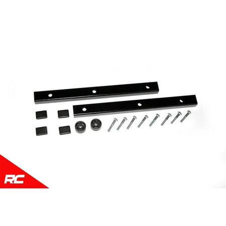 Rough Country Transfer Case Drop Kit compatible w/ 2003-2006 Jeep Wrangler TJ Reducing Steering Vibration