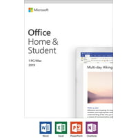Microsoft Office Home & Student 2019 Windows/Mac 1 Device PC Key Card