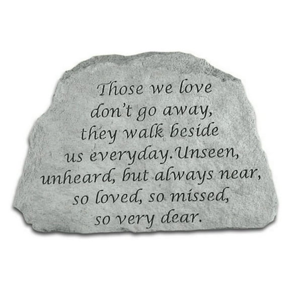 - Inc. 46720 Those We Love Don-t Go Away - Memorial - 6.5 Inches x 4.5 Inches x 1 Inches