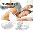 thumbnail image 3 of Stop Snoring Mouthpiece Sleep Apnea Guard Bruxism Anti Snore Pure Grind Aid Tray, 3 of 7