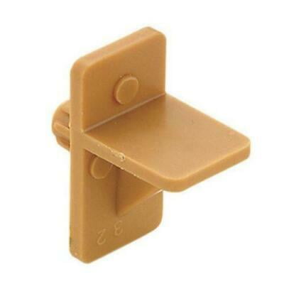 

2pk Knape & Vogt 335P PLAS Plastic Support Shelf Tan 12/Pack