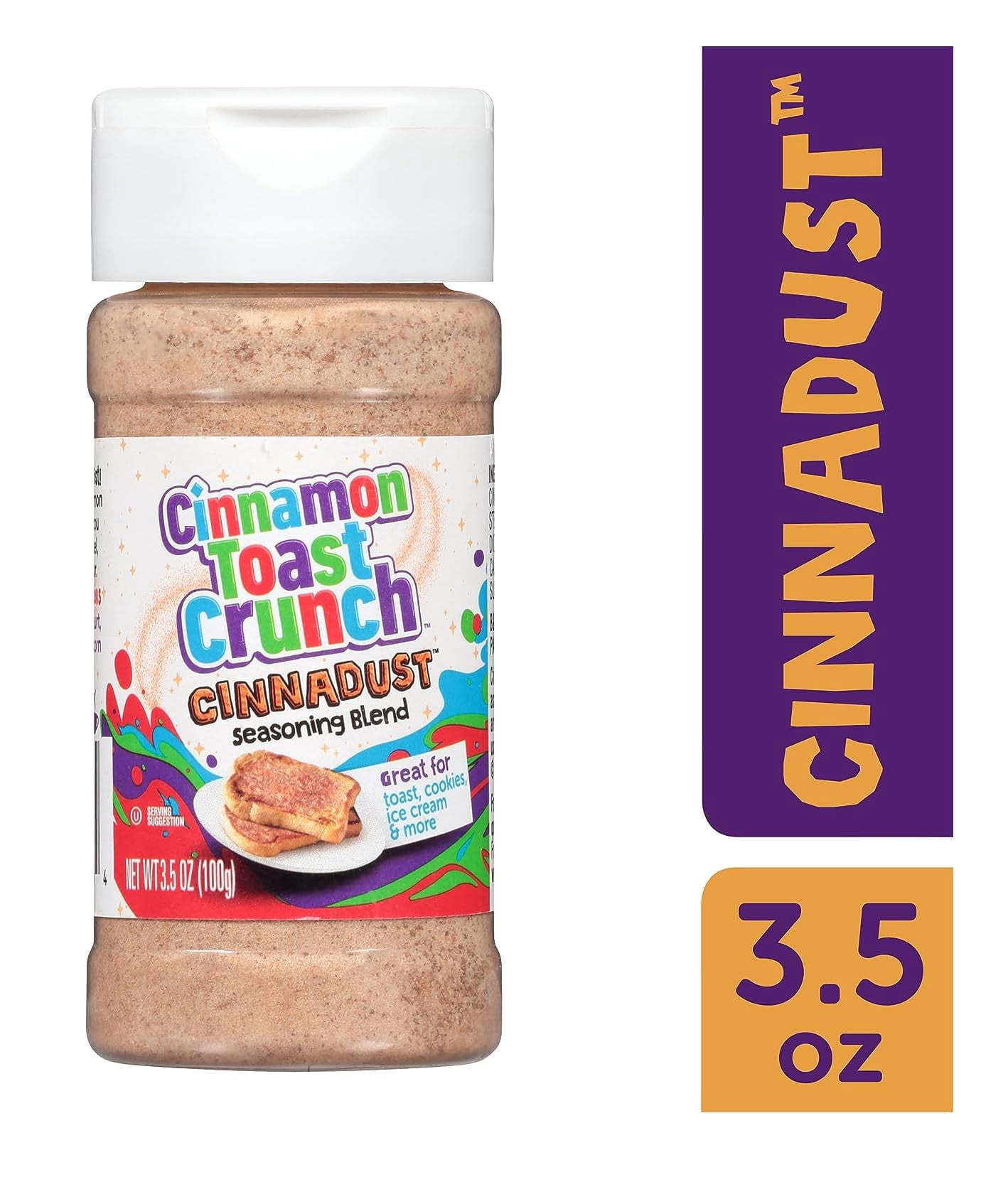 Cinnamon Toast Crunch Cinnadust Seasoning 3.5 Oz Pack of Two